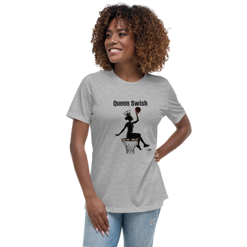 Queen Swish Logo Relaxed Fit T-Shirt