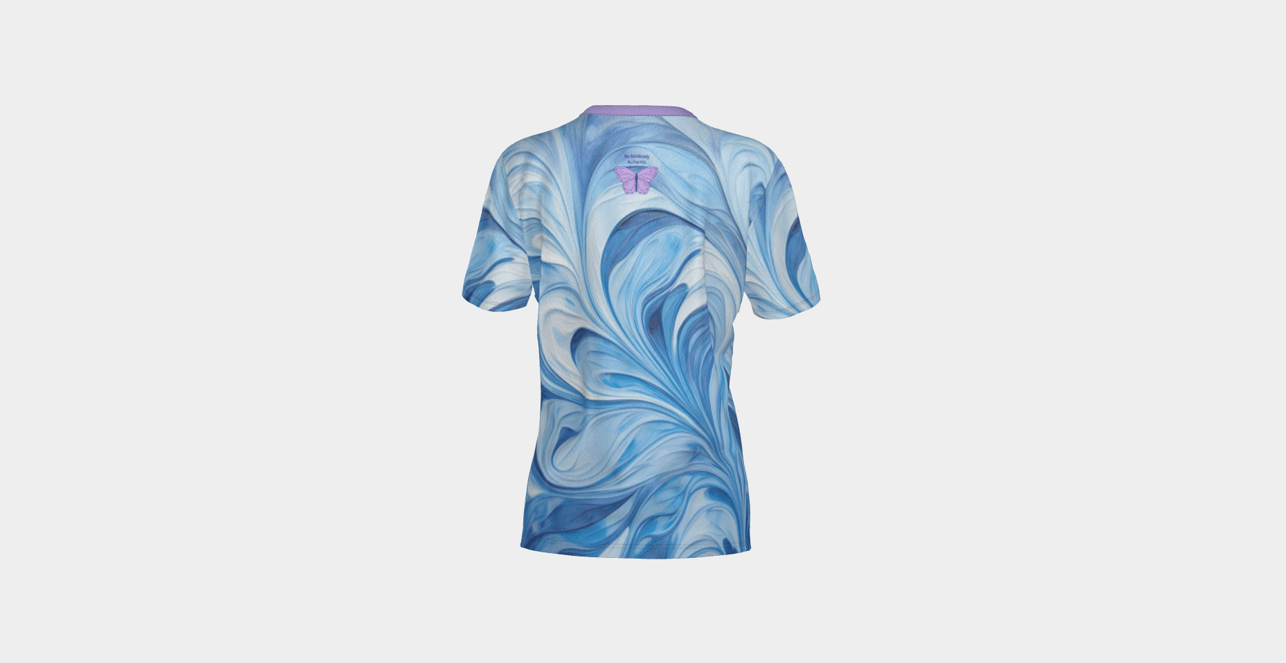 Lavender Blue Swish Short Sleeve V-Neck Tee Dress to impress at the gym or the office in the Lavender Blue Swish SS V-Neck Tee. Made from breathable & comfortable brush tricot fabric. Stunning! Women Go Swish