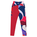 Love Women's Sports - Red, White, and Blue Leggings with pockets Salute your love for women's sports in the beautiful red, white, and blue 
