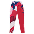Love Women's Sports - Red, White, and Blue Leggings with pockets Salute your love for women's sports in the beautiful red, white, and blue 