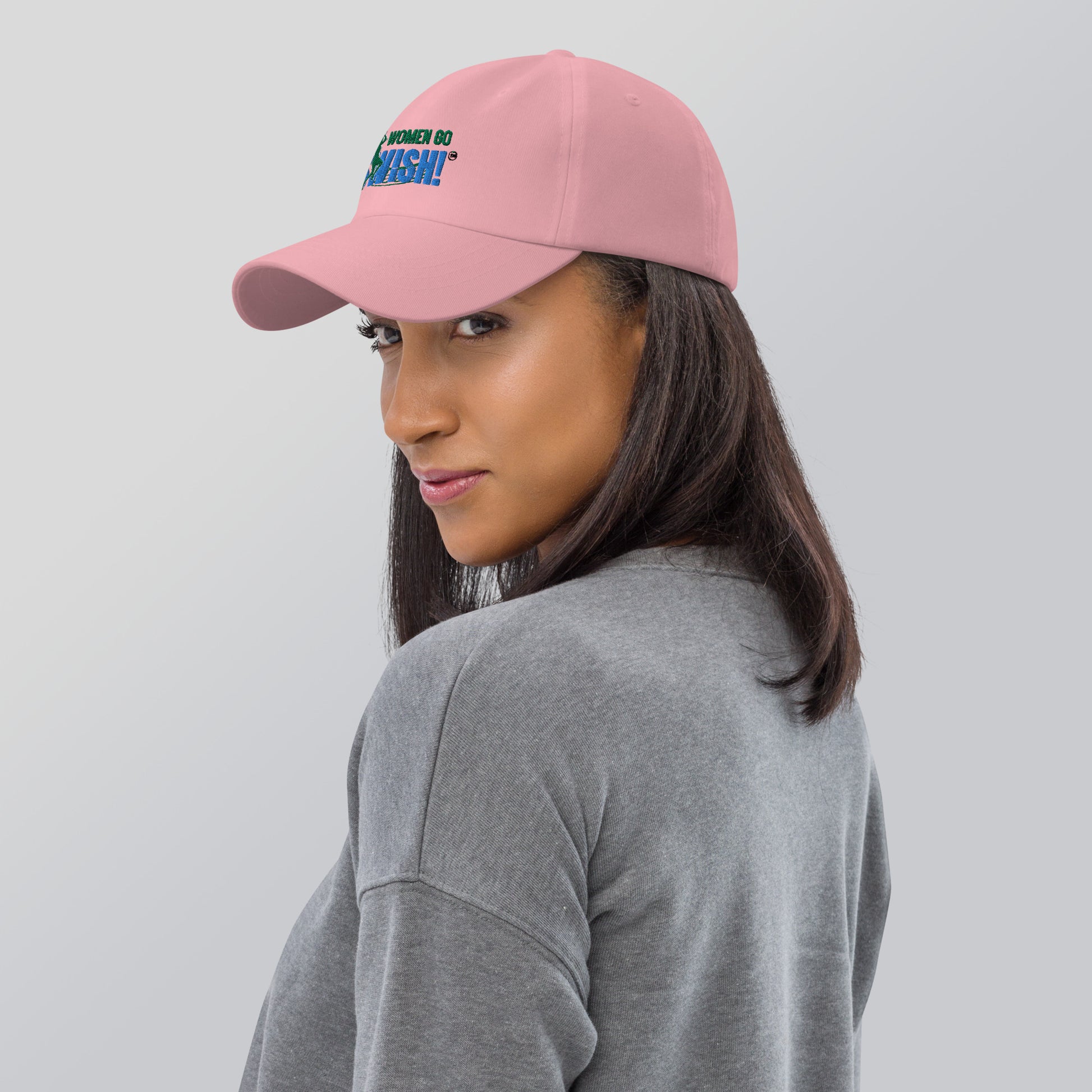 Women Go Swish Logo Baseball Cap Make a stylish statement with the Women Go Swish Logo Baseball Cap! With multiple colors available, it pairs perfectly with your Women Go Swish apparel. With a 100% chino cotton twill, unstructured 6-panel construction, an