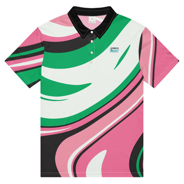 Pretty in Pink Golf Polo